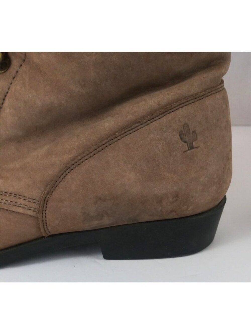 Loredo Western Boots Women's Brown Leather Ankle Boots Size 6M - Picture 10 of 12